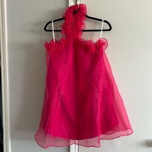 Capri Mini Dress in Hot Pink Lovers and Friends from Revolve - New with Tags